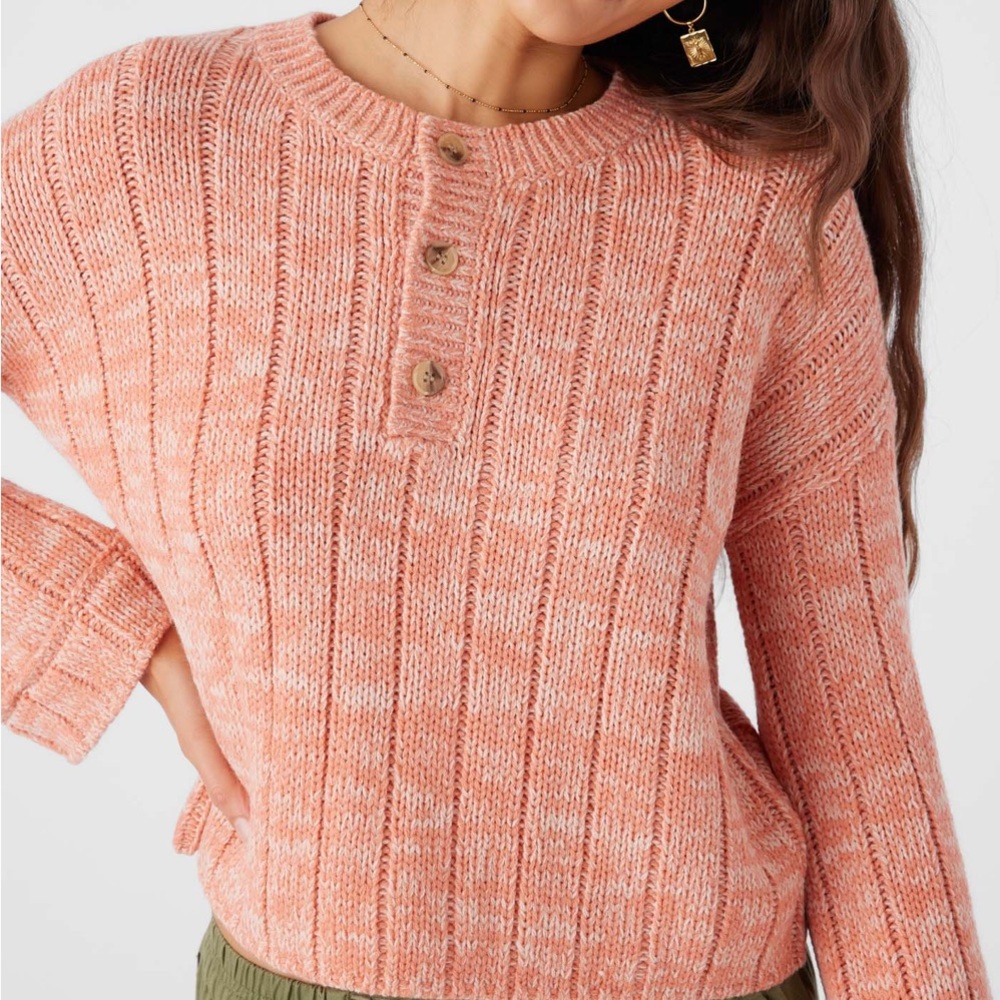 O'Neill Pink Crew Neck Sweater